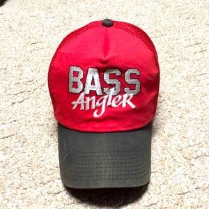Vintage Bass Angler trucker hat